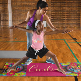 私は自分の平和を見つけた ヨガマット