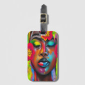 私は自分の平和を見つけた ラゲッジタグ (正面縦)