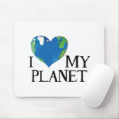 私は自分の惑星mosepadが大好き マウスパッド (マウス)