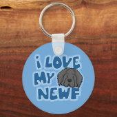 私は自分の新しいキーチェーンが大好き キーホルダー (正面)