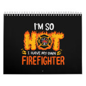 私は自分の消防士を持っていて、とても暑い カレンダー (カバー)