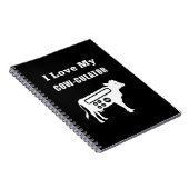 私は自分の牛を培養する数学の計算おもしろいツールのパンが大好き ノートブック (右側)