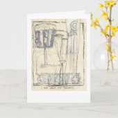 私は自分の考えだけを見る カード (黄色い花)