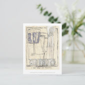 私は自分の考えだけを見る ポストカード (スタンド正面)