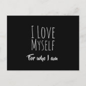 私は自分の肯定はがき好き ポストカード (正面)