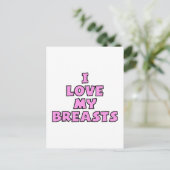 私は自分の胸を愛しているII ポストカード (スタンド正面)