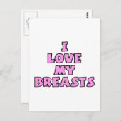 私は自分の胸を愛しているII ポストカード (正面/裏面)