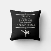 私は自分の行動を知っている – 私は蹴る クッション (正面)