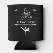 私は自分の行動を知っている – 私は蹴る 缶クーラー (裏面)