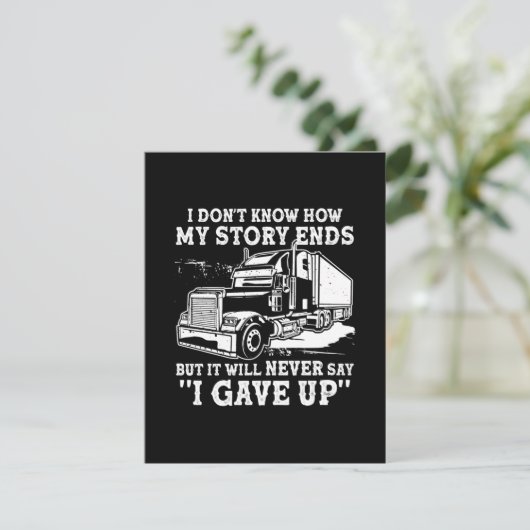 私は自分の話がどのように終わるか分から与えない。 サンキューカード (スタンド正面)