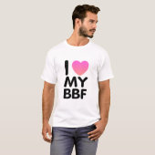 私は自分のBFFを愛している Tシャツ (正面フル)