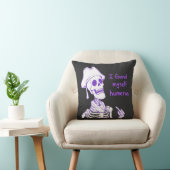 私は自分自身の上腕骨を見つけおもしろいた – Skeleton Pun クッション (椅子)