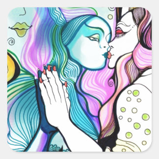 私は自分自身を愛している – または魔法鏡 スクエアシール