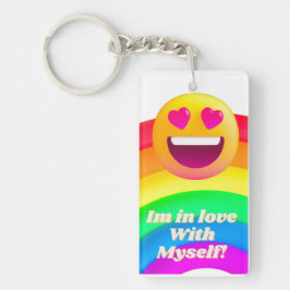 私は自分自身を愛している キーホルダー