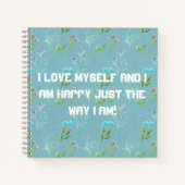 私は自分自身を愛している ノートブック (正面)