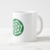 私は自分自身を愛している | ASMRア静かート ジャンボコーヒーマグカップ (正面右)