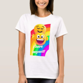 私は自分自身を愛している Tシャツ