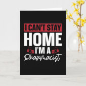 私は自宅薬局技師薬剤師に滞在できない カード (黄色い花)