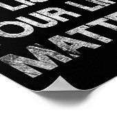 私は自殺する時聞間がある認識度メンタルヘア ポスター (角)