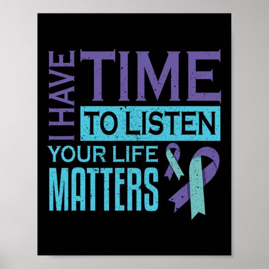 私は自殺で生聞活の時間がある ポスター (正面)