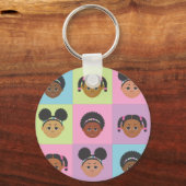 私は自然誇りを持ったな私になる！ キーホルダー (正面)