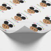 私は自然誇りを持ったな私になる!ギフト ラッピングペーパー (角)