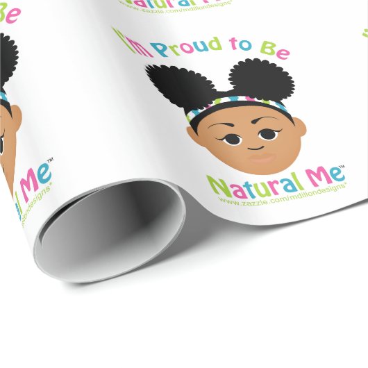 私は自然誇りを持ったな私になる!ギフト ラッピングペーパー (ロールコーナー)