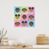 私は自然誇りを持ったな私になる！ポスター ポスター (キッチン)