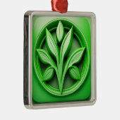 私は自然 メタルオーナメント (右)