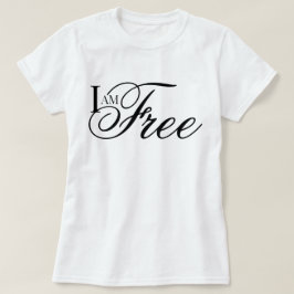私は自由です アファメーション メッタ・プレイヤーTシャツ Tシャツ