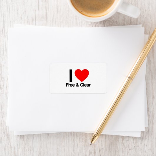 私は自由で澄ん ラベル (インサイチュ)