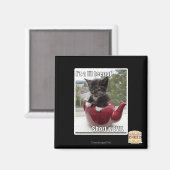 私は自由なティーポットだ マグネット (正面/裏面)