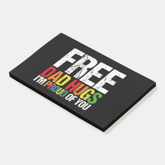 私は自由な誇りを持ったパパハグゲイプライド月 ポストイット (アングル)