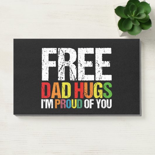 私は自由な誇りを持ったパパハグゲイプライド月 ポストイット (オフィス)