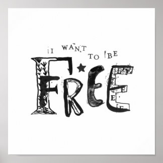 私は自由になりたい ポスター