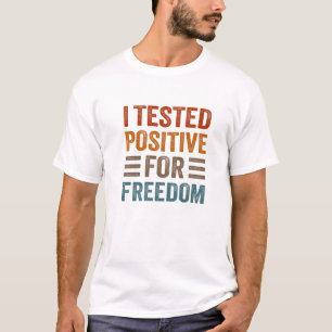 私は自由に嫌前向きみなサーおもしろいクを試した Tシャツ