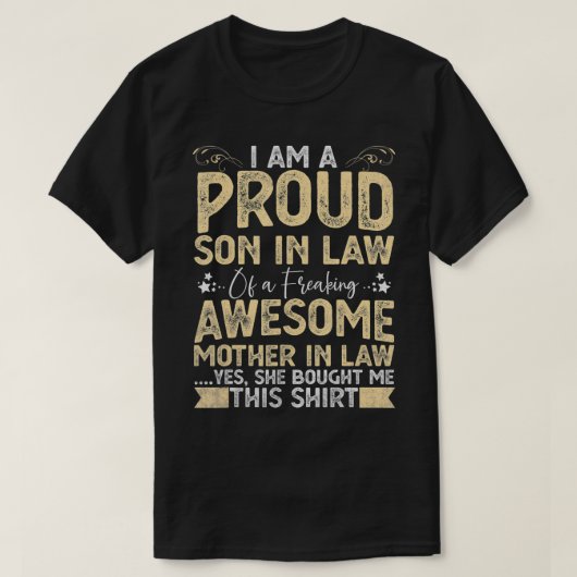 私は自由誇りを持ったな母親の法の子素晴らしだ Tシャツ (デザイン正面)