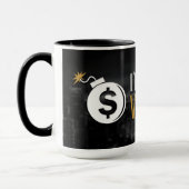 私は自警団コーヒーマグだ マグカップ (左)