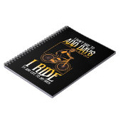 私は自転車に乗って自分の日に命を与える ノートブック (左側)