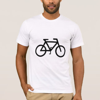 私は自転車に乗ります Tシャツ