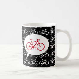 私は自転車の漫画が大好きだ コーヒーマグカップ