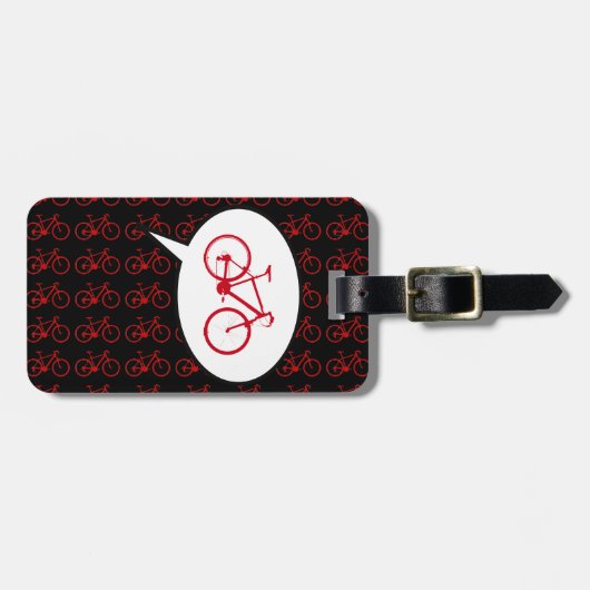 私は自転車の漫画が大好きだ ラゲッジタグ (正面横)