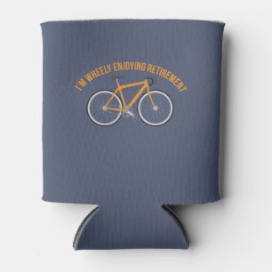 . .私は自転車引退を楽しんでおもしろいいる 缶クーラー