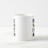私は自閉症だ コーヒーマグカップ (中央)
