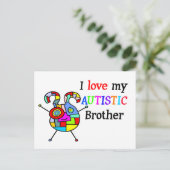 私は自閉症の兄を愛している ポストカード (スタンド正面)
