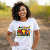 私は自閉症の母Tシャツだ Tシャツ