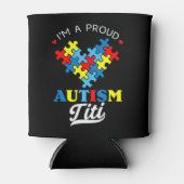私は自閉症の誇りを持ったティティである – 誰が叔母のために最適 缶クーラー (正面)