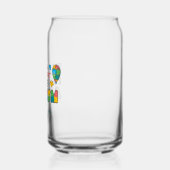 私は自閉症のIDを持っていパーソナライズされたる ガラス缶 (左)