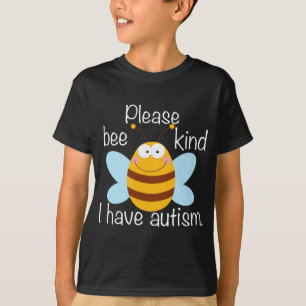 私は自閉症を経験します Tシャツ