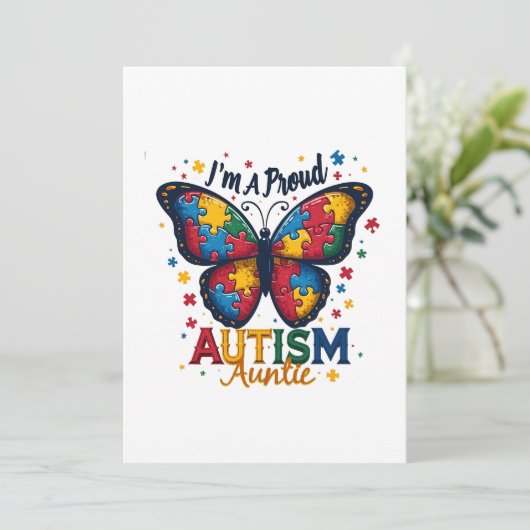 私は自閉症誇りを持った自閉症の意識 招待状 (スタンド正面)